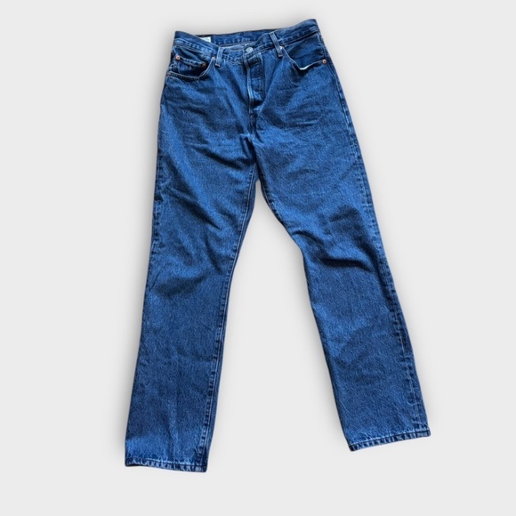 Levi's Premium 501 Stonewash Medium Blue Wash - Picture 3 of 7